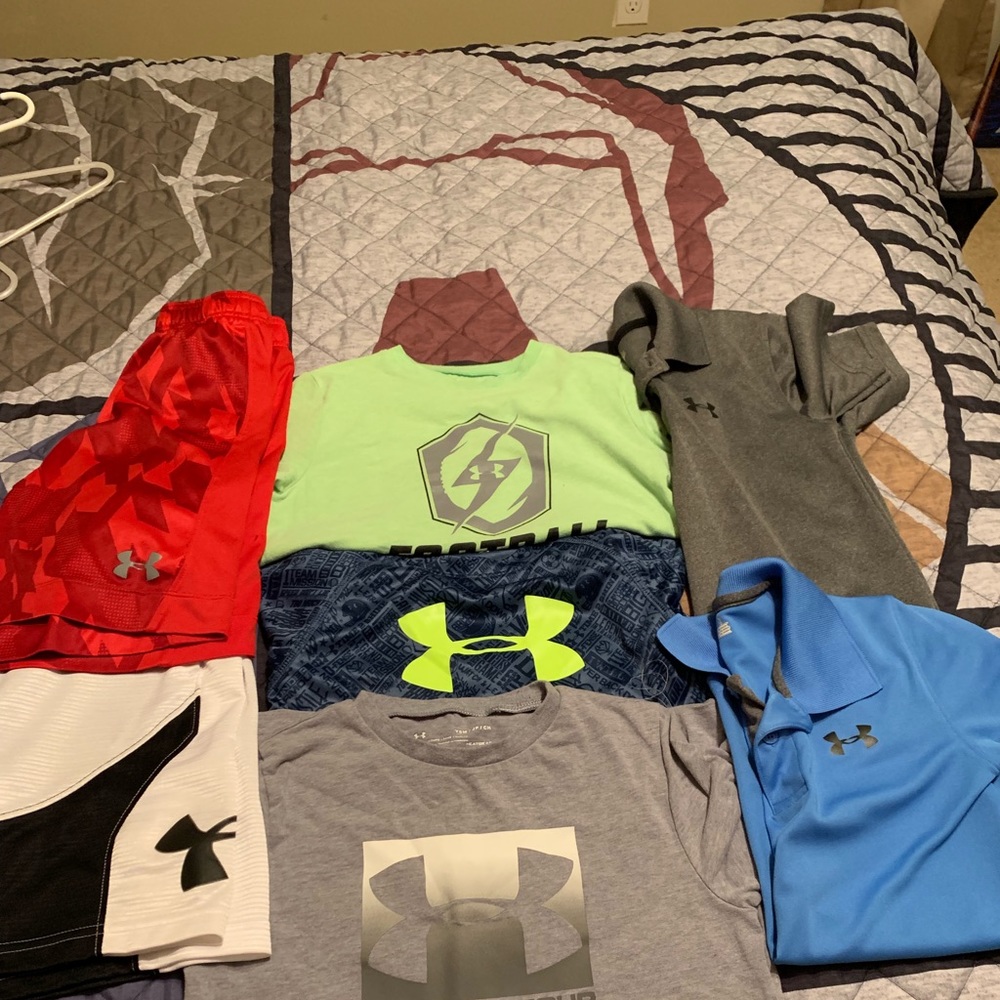 Boys under Armor